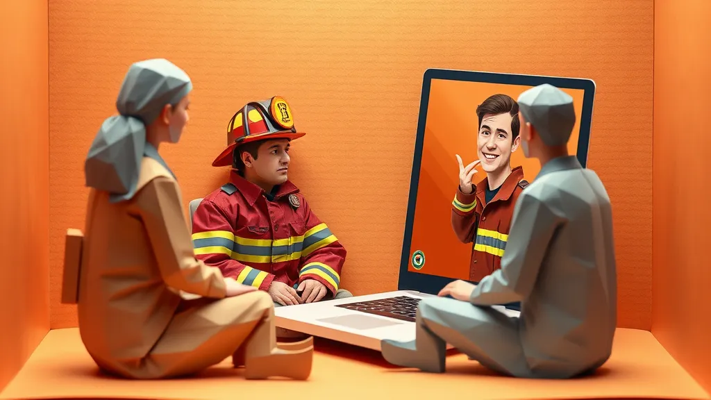 Firefighter participating in adapted CBT-I therapy session with sleep specialist