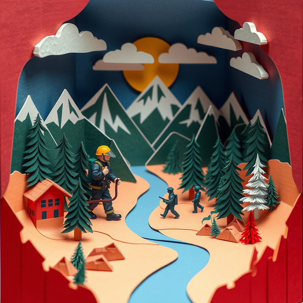 Peaceful bedroom setting