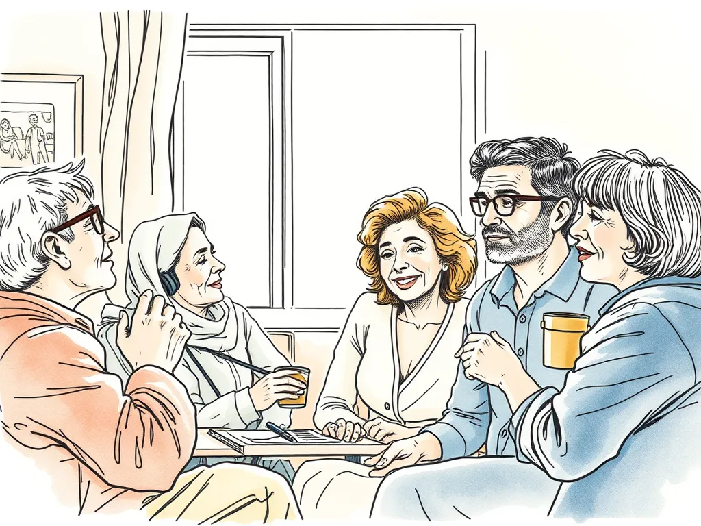 Diverse group of well-rested people, illustrating the universal benefits of effective drug-free sleep treatment.